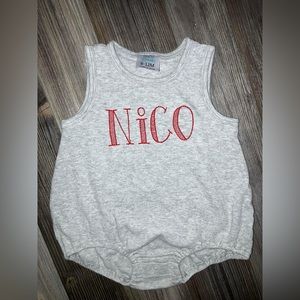 Monogram Nico summer bubble